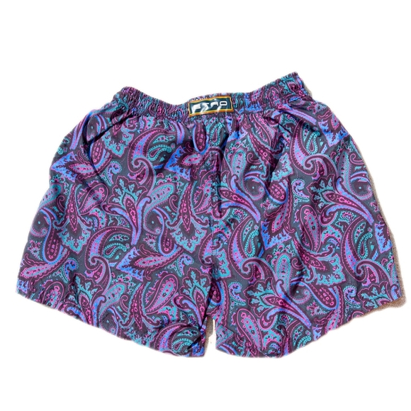 NWOT Designer ETRO Swim Trunks, Paisley, Mesh Lined interior/pockets, Large - Picture 5 of 7